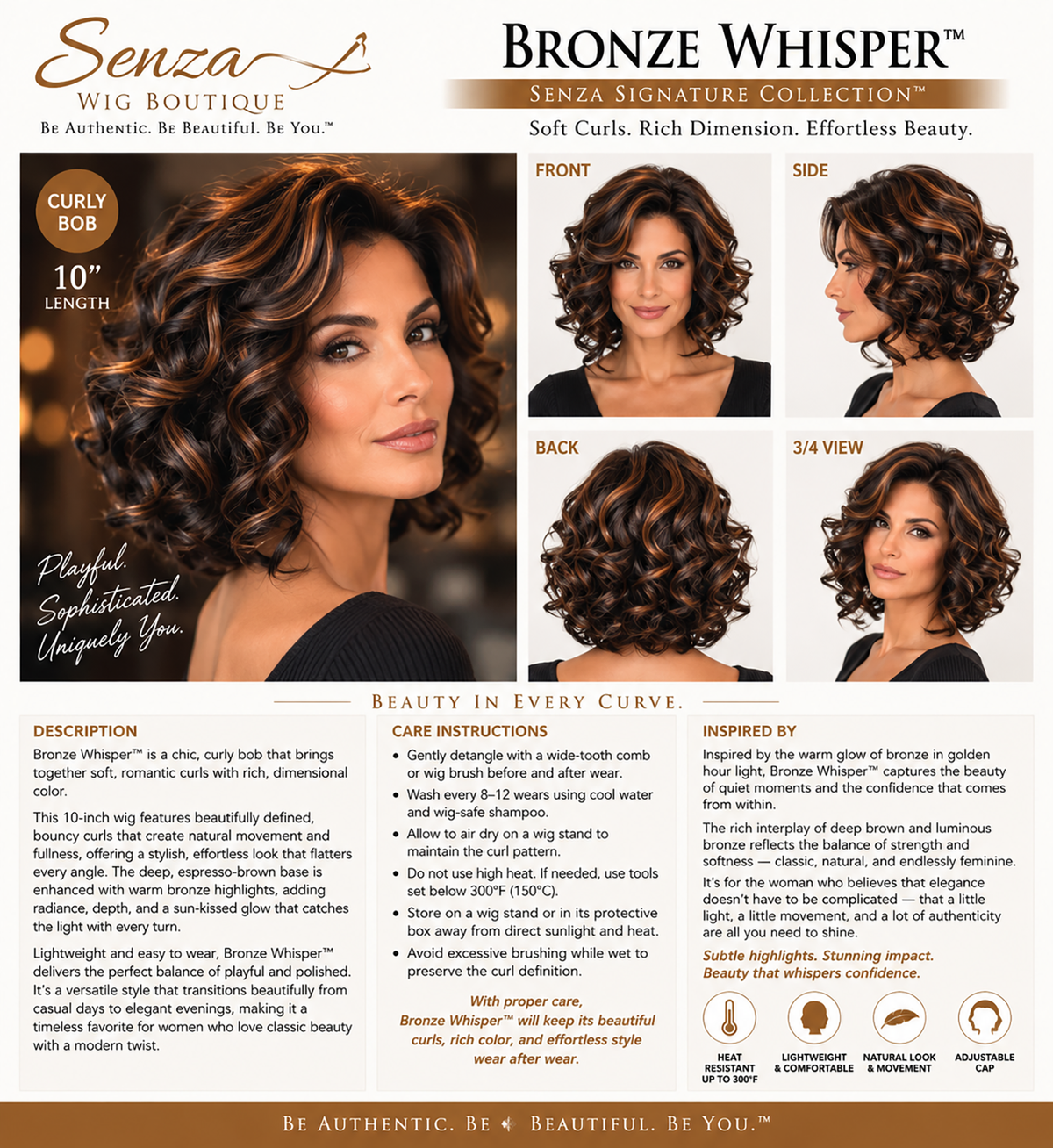 Bronze Whisper - Signature Collection