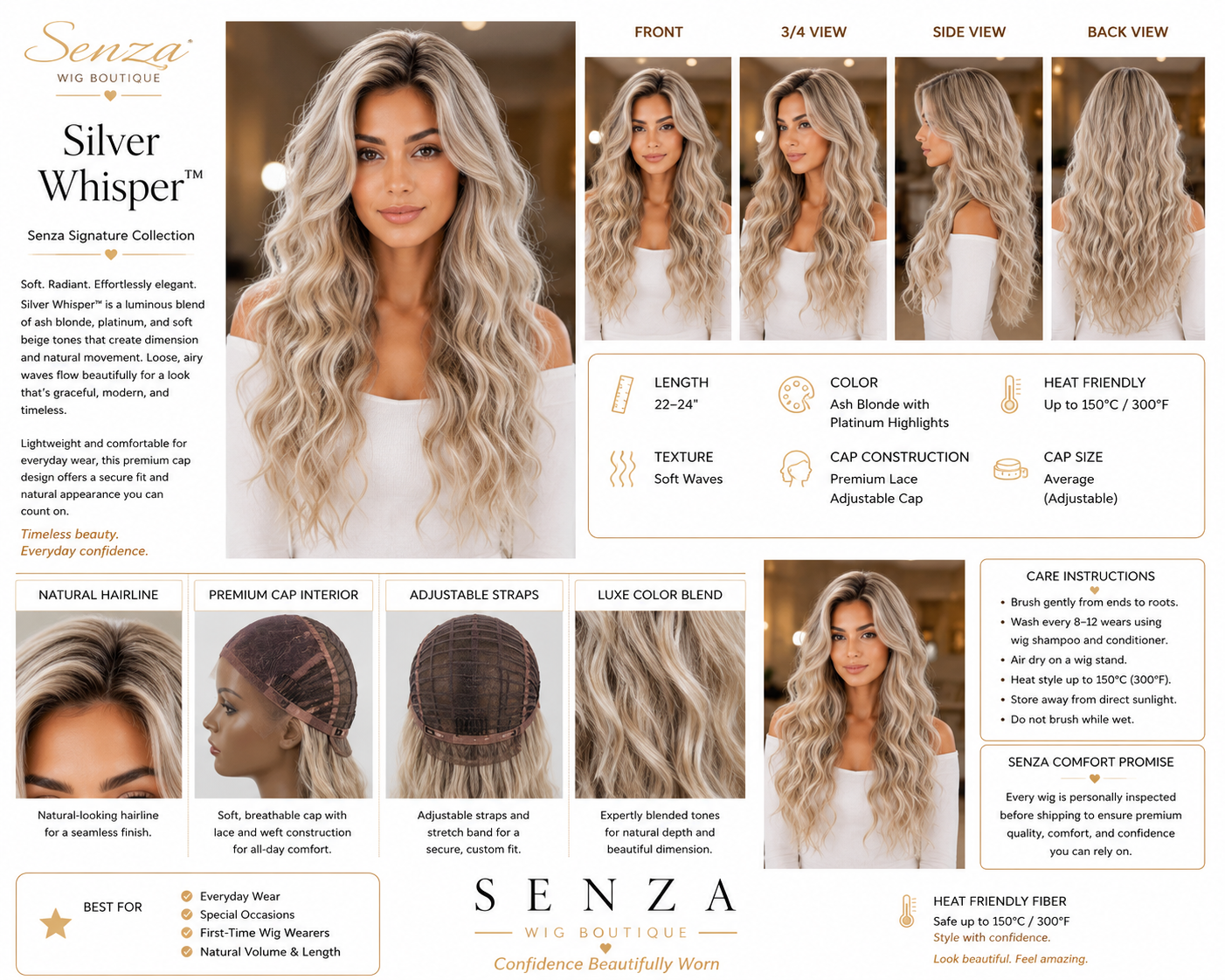 Silver Whisper - Senza Signature Collection