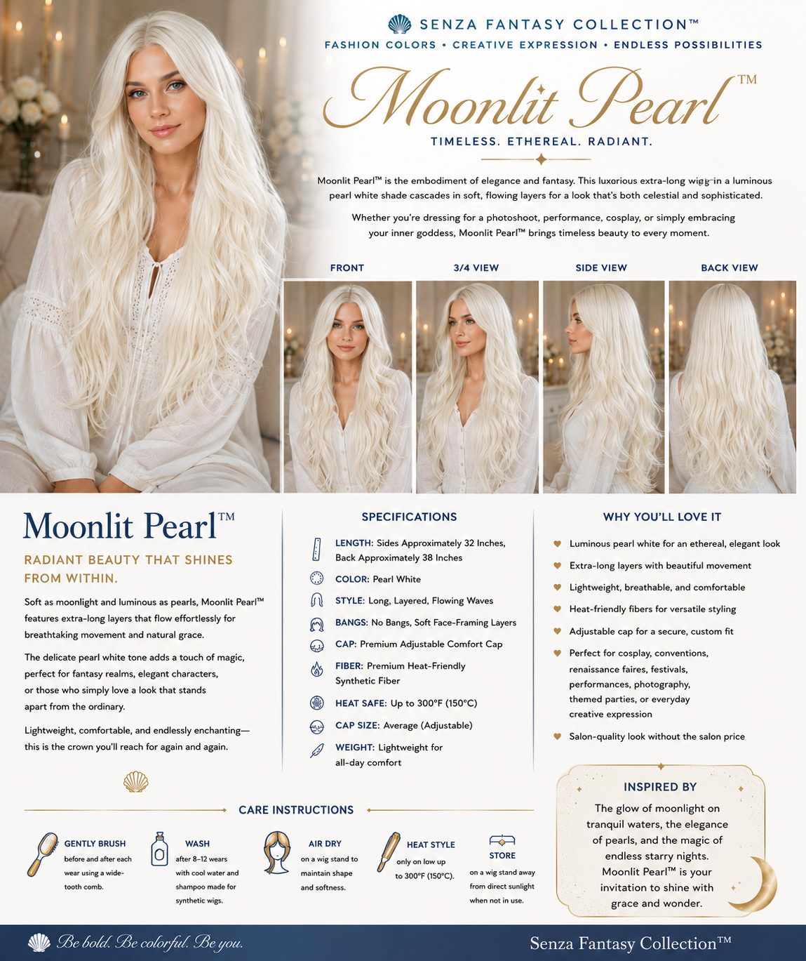Moonlit Pearl - Fantasy Collection
