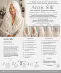 Arctic Silk - Senza Silver and Ivory Collection