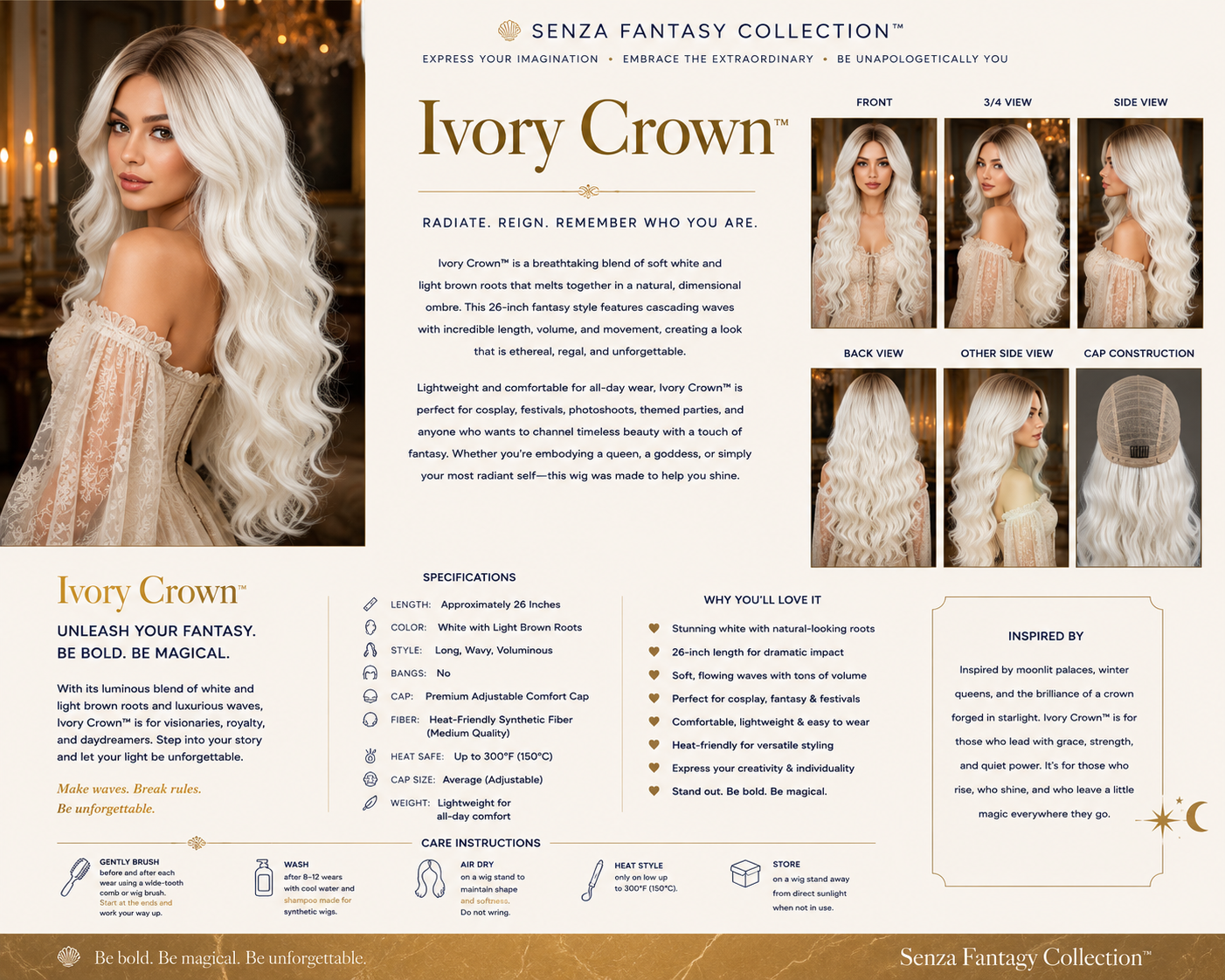 Ivory Crown - Senza Fantasy Collection