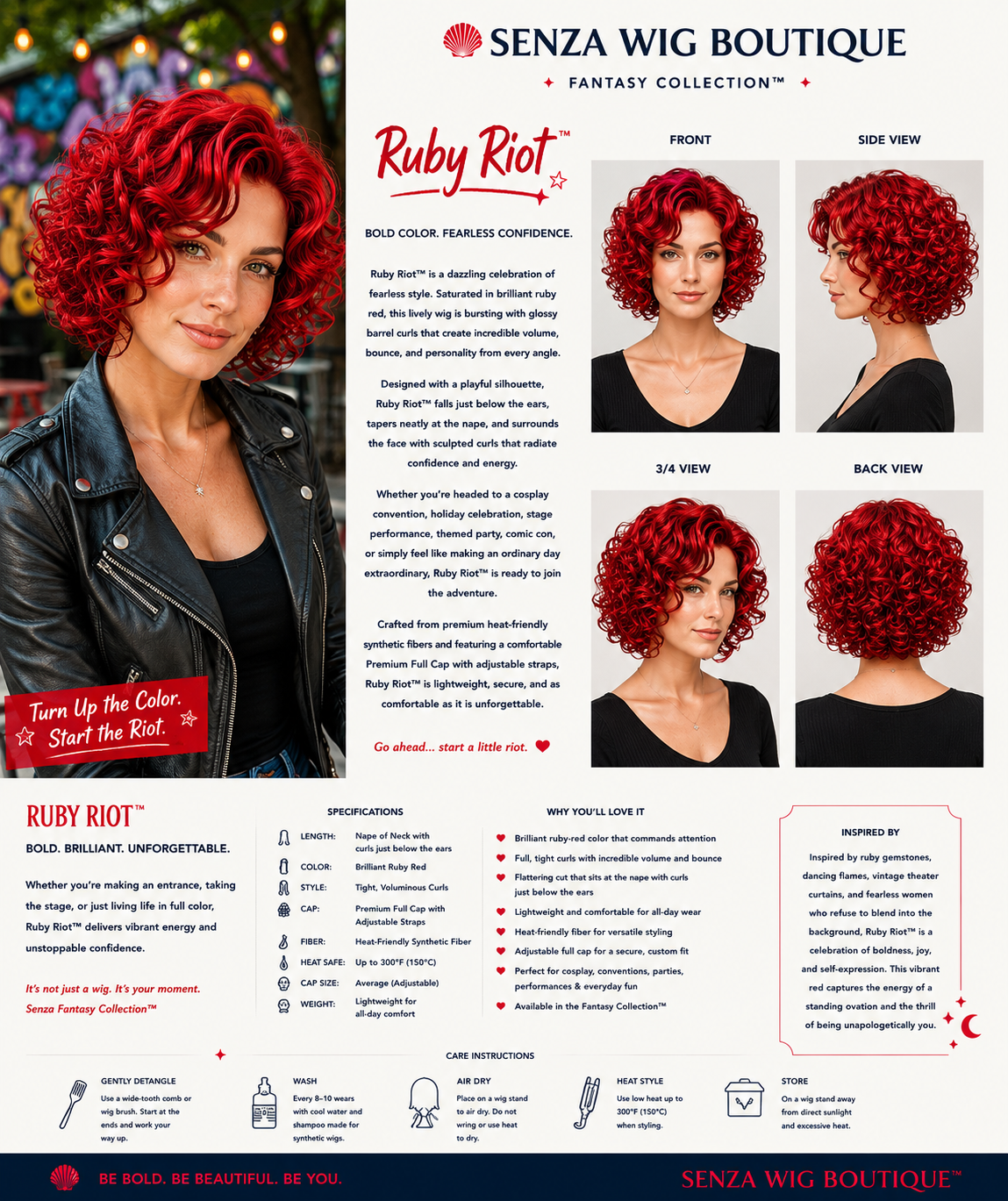 Ruby Riot - Senza Fantasy Collection