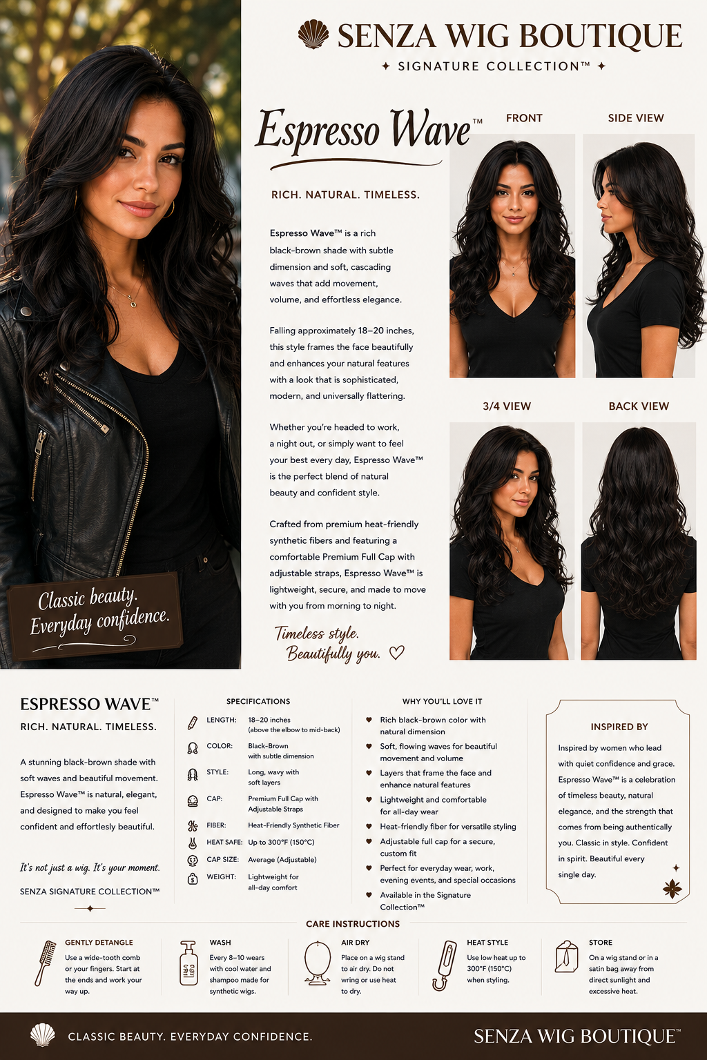 Espresso Wave - Senza Signature Collection