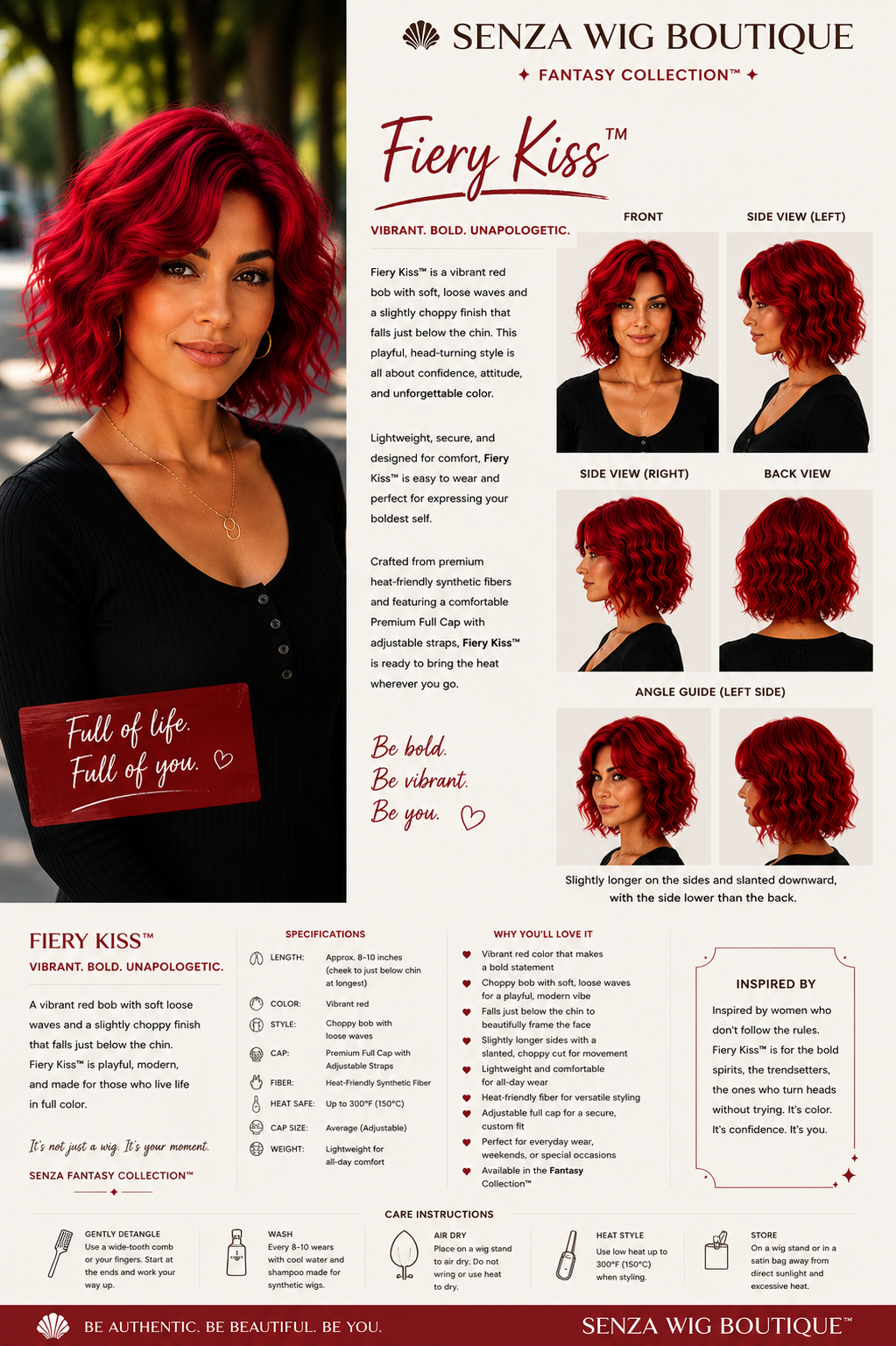 Fiery Kiss - Senza Fantasy Collection