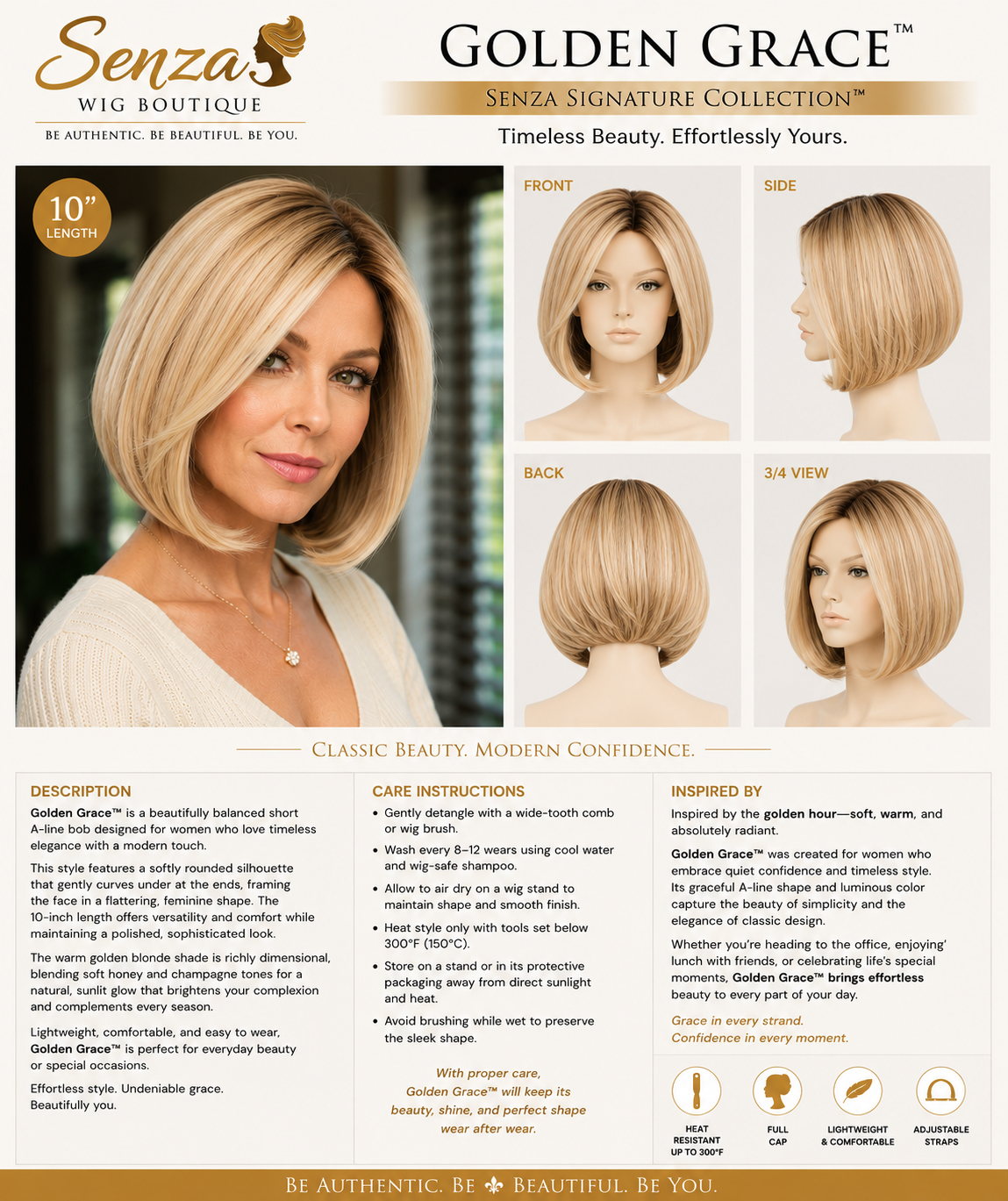 Golden Grace - Senza Signature Collection
