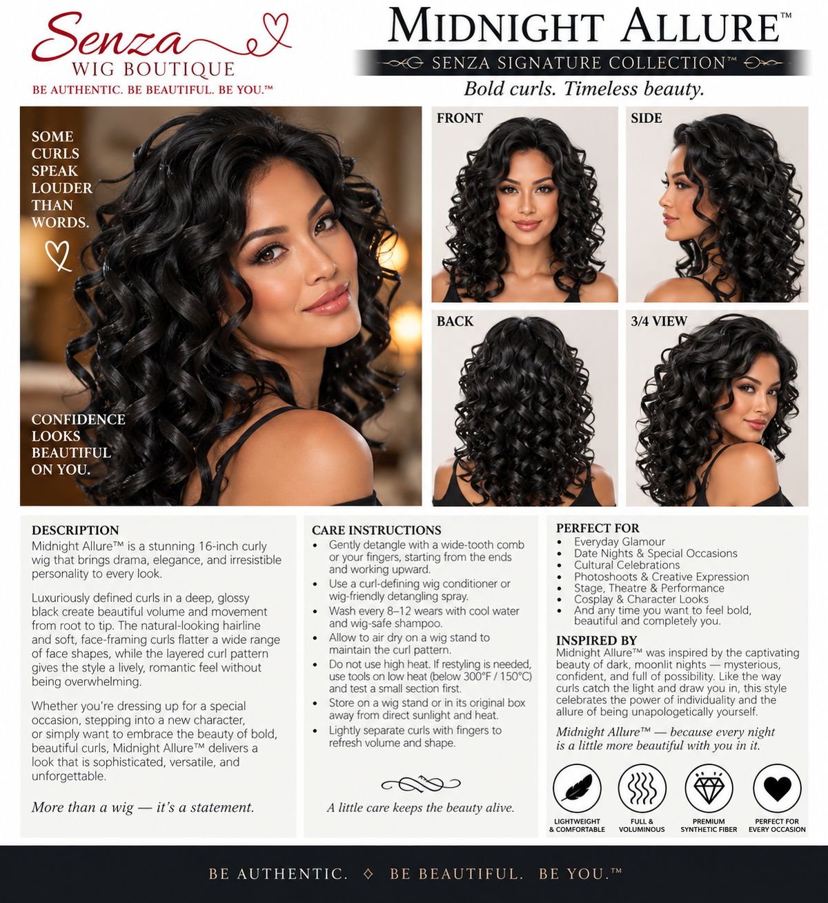 Midnight Allure - Senza Signature Collection