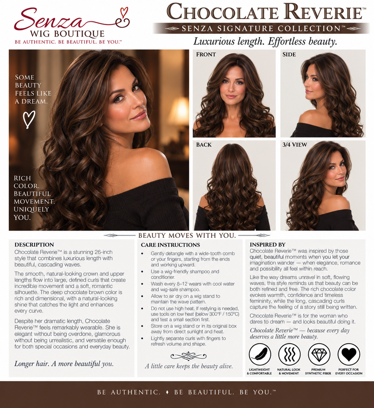 Chocolate Reverie - Senza Signature Collection