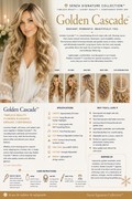 Golden Cascade- Senza Signature Collection