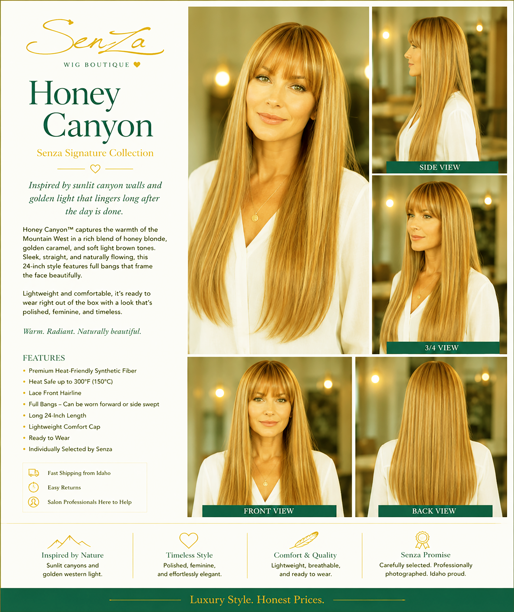 Honey Canyon - Senza Signature Collection