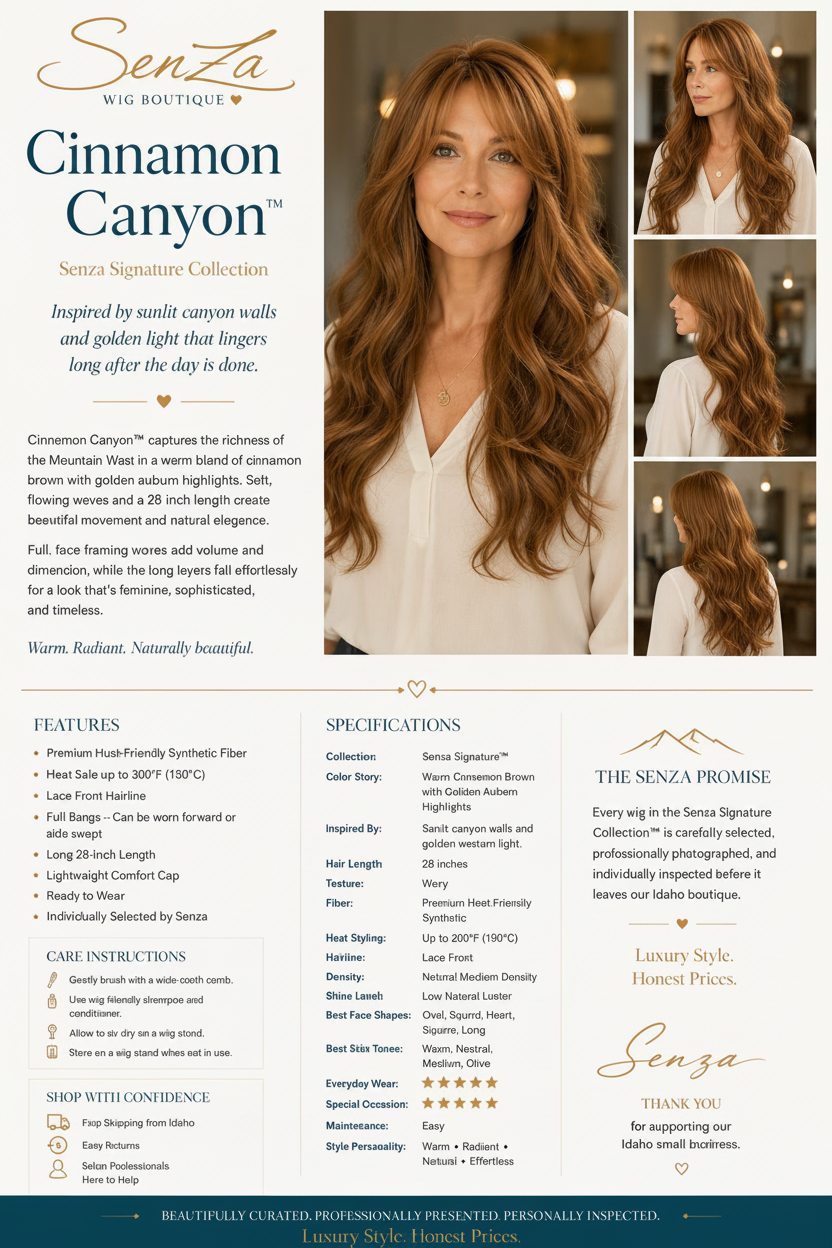 Cinnamon Canyon™ – Senza Signature Collection
